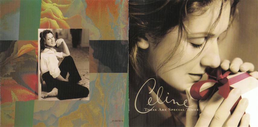 Celine Dion  These Are Special Times : Front + Inlay